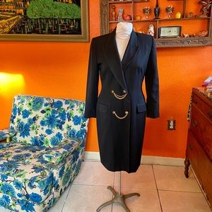 Early 90s Sophisticated Black Blazer by Kasper